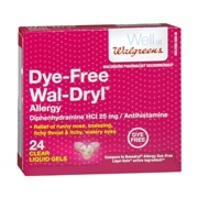 Photo of Walgreens Dye-Free Wal-Dryl Allergy Relief (Liquigels)