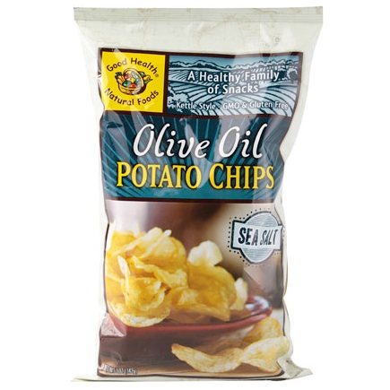 Photo of Good Health Natural Foods Olive Oil Kettle Style Potato Chips