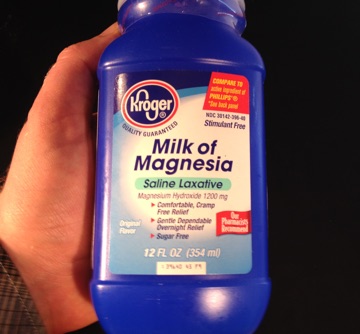 what does milk of magnesia taste like