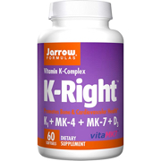 Photo of Jarrow Formulas K-Right K Complex (Gelatin Capsules)